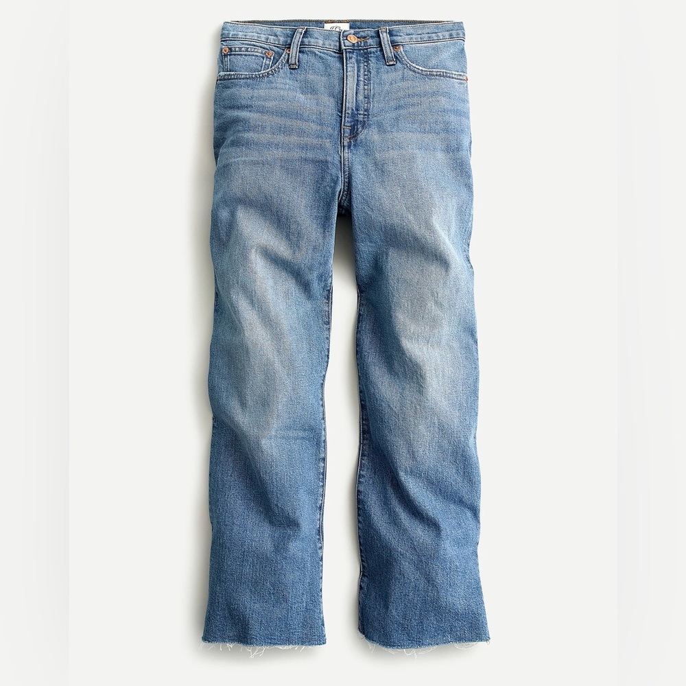 J.Crew Slim Wide Leg Jean in Ranch Wash